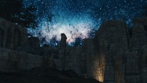 Ночные ПЕЙЗАЖИ.. Skyrim AE (Тропики 12)