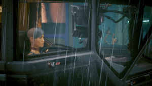 Девушка дальнобойшица грузовика «Кавказ».