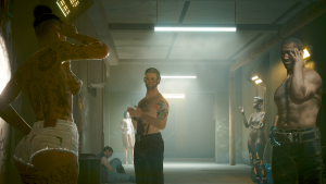 Соседка (с соблазнительными формами) задумалась.