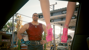 Ривер флиртует с Ви.