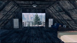 Спалекнка в Потогонке.. Poselenia Windfire Fallout-4