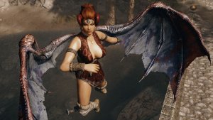 Парение в воздухе..  SKYRIM AE (Сборка 14)