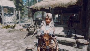 НАСТЯ у кузни, в Ривервуде.. SKYRIM AE (Сборка 14)