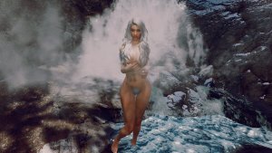 У водопада.. SKYRIM AE (Сборка 14)