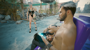 Удивлённая Ви, спящая Панам и Керри.