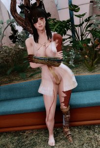 SkyrimAE Протезы для Кумихо