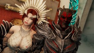 SkyrimAE Валенсия и Сангвин