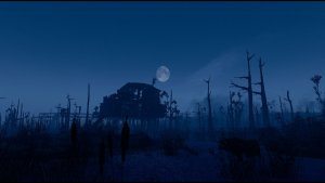 Хижина на болотах.. Poselenia Windfire Fallout-4