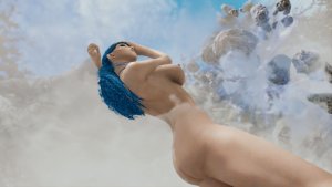 Под водопадом.. Skyrim AE (Тропики 12)