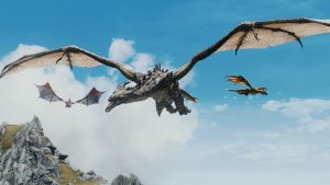 В небе над Скайрим.. Skyrim AE (Тропики 12)