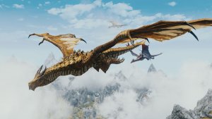 Драконы в небе.. Skyrim AE (Тропики 12)