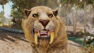 Кот не чующий опасность. Skyrim SE (Тропики 7.0)