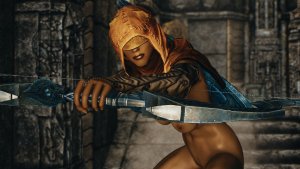 "Слепая охотница"... Skyrim SE (Тропики 7.0)