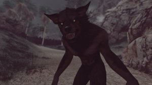 Вервольф - защитник вампира. SKYRIM AE (Сборка 14)