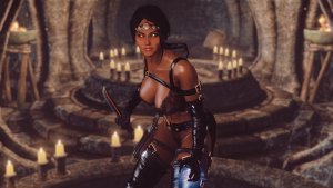 МАРГО в склепе.. SKYRIM AE (Сборка 14)