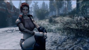 Вамп - дома, в Red Rocket. Fallout-4 (Сборка 10)