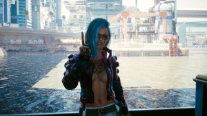 На набережной.. Cyberpunk 2077 глазами Windfire
