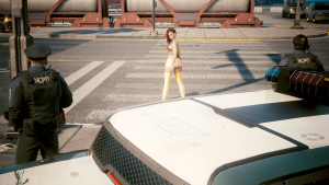 Великолепная Ви:-"Офицер - это Вы мне ..?" - 1.