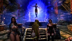 SkyrimAE(Sexrim-12) Фьотра отправляется к Дибелле