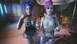 Cyberpunk 2077 Ви и Лина