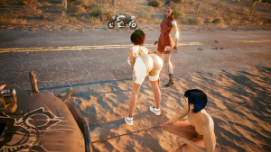 Эвелин стало жарко и она полностью разделась -1.