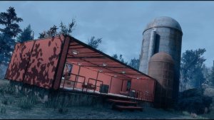 Красный дом в Солнечных приливах..