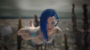 Под водой.. Cyberpunk 2077 глазами Windfire