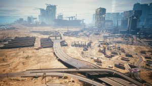 Вид на город.. Cyberpunk 2077 глазами Windfire