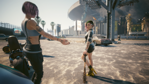 Ви спросила Джуди по чему она плакала?