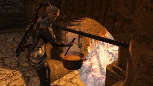 - Быстро все к столу, суп готов!