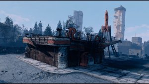 RedRocket Южного Бостона. Poselenia Windfire Fallout-4
