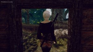 Лина живет в заброшеной хижине.. SKYRIM AE (Сборка 15)