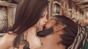 Рауф навестил Карли в банях.. SKYRIM AE (Сборка 15)