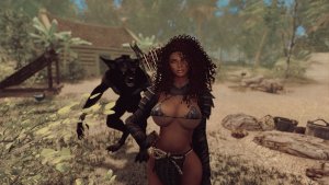 Рашаль с лохматым. SKYRIM AE (Сборка 15)