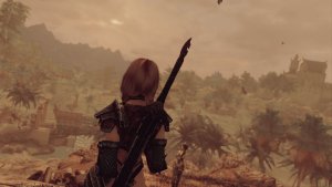 Вид на Вайтран. SKYRIM AE (Сборка 15)