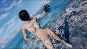 Нора ловит горизонт ;) Fallout-4 (Сборка 10.5)