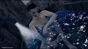 КЕЙТ в ванне.. Fallout-4 (Сборка 10.5)