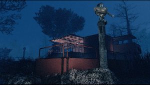 Красный дом на болотах Харбора ))