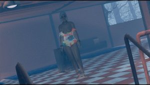 Работница Красного дома.