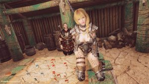 Кира на имперском столе. SKYRIM AE (Сборка 15)