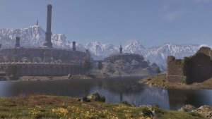 Вид на городские башни