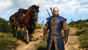 Геральт с Платвой. Ведьмак III (сборка Торна)