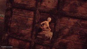 Лина в хижине. SKYRIM AE (Сборка 16)