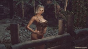 Алия на конюшне.. SKYRIM AE (Сборка 16)