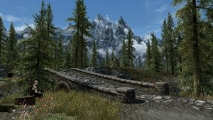 Мостик у лесопилки. Красота!