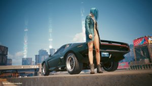 На стиле.. Cyberpunk 2077 глазами Windfire