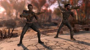 Симона и Вильгельм на страже своих владений.