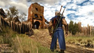 ПЕЙЗАЖНОЕ, с Геральтом.. Ведьмак III (сборка Торна)