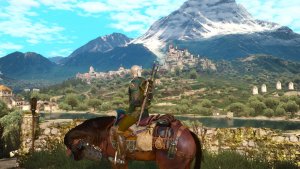 ПЕЙЗАЖНОЕ, с Геральтом.. Ведьмак III (сборка Торна)