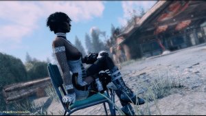 Юна - дома. Fallout-4 (Сборка 10.5)